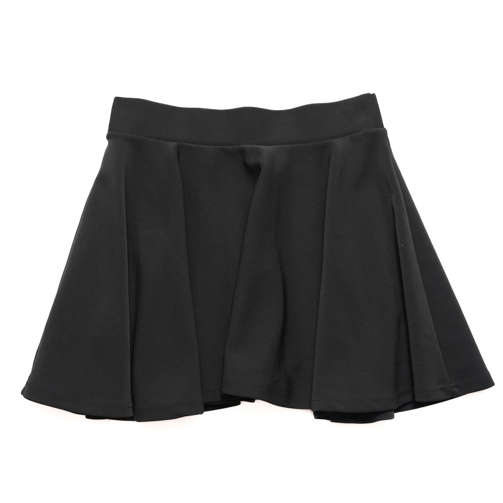 Free Haven Women M Black Pleated Skort Tennis Athletic Built In Shorts